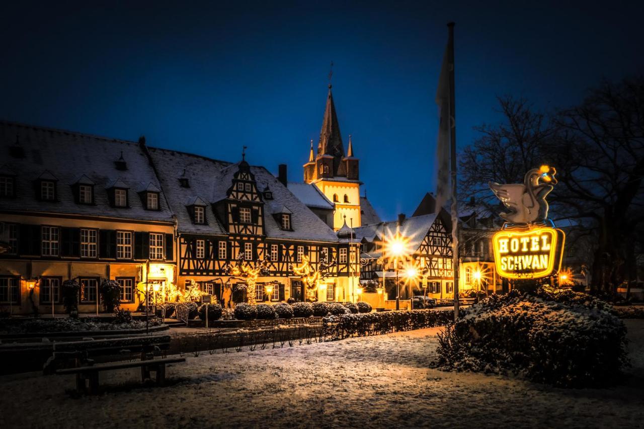 Hotel Schwan - Das Gaestehaus Ilse โอสตริช-วินเคิล ภายนอก รูปภาพ